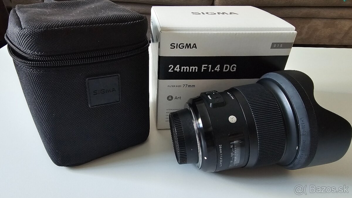 Sigma 24mm f 1.4 dg  art Nikon