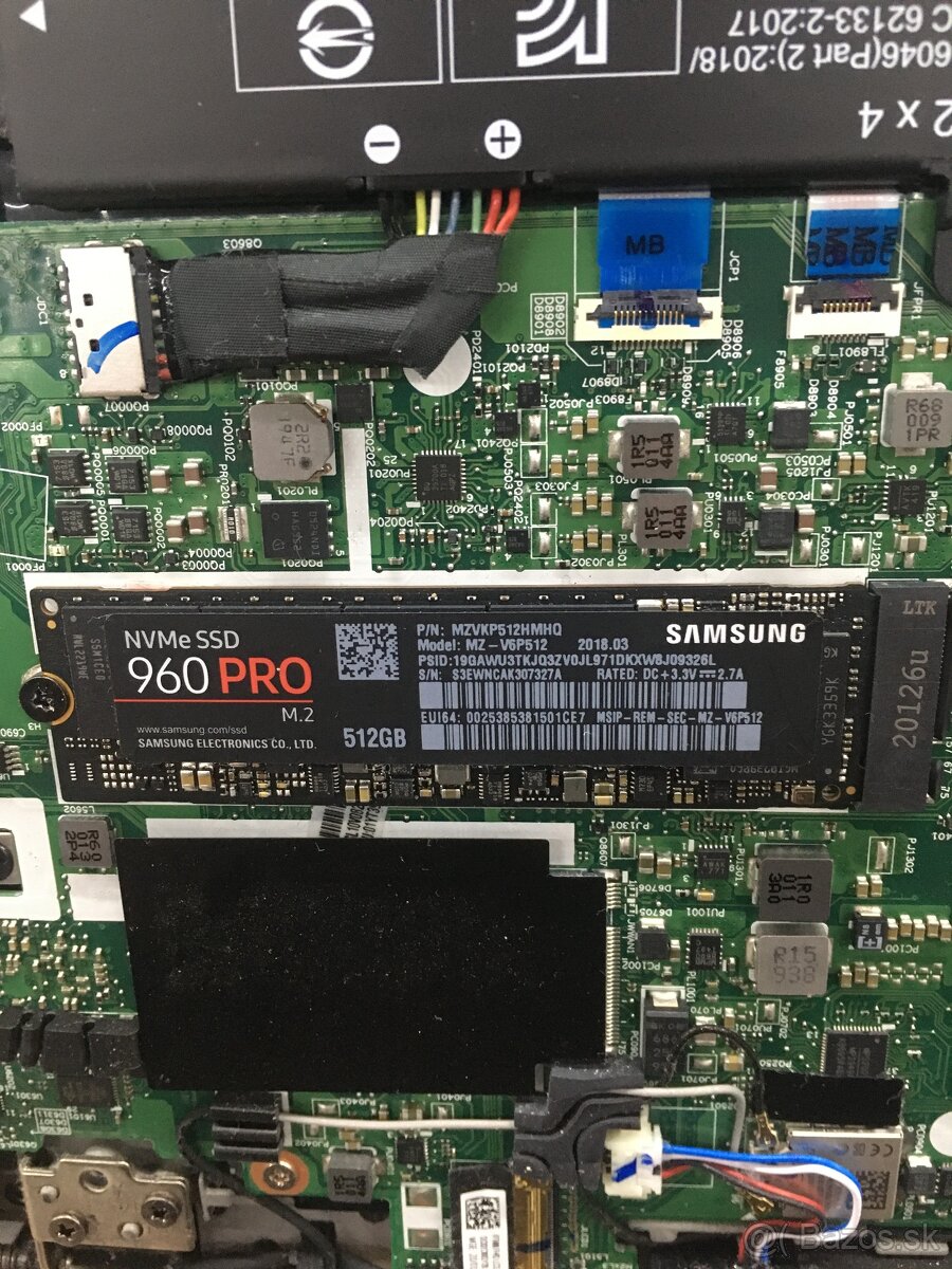 Samsung SSD 960 PRO M2 512 GB