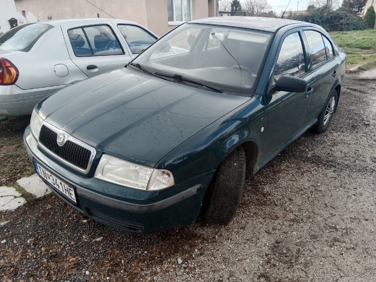 Škoda octavia 1.6i 74kw r.v.2000 stk+ek -2026 zimne pneu