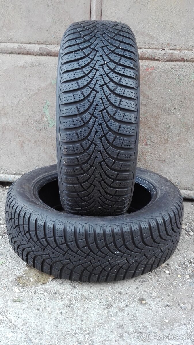 Predám 2-Zimné pneumatiky Goodyear Ultra 195/55 R16