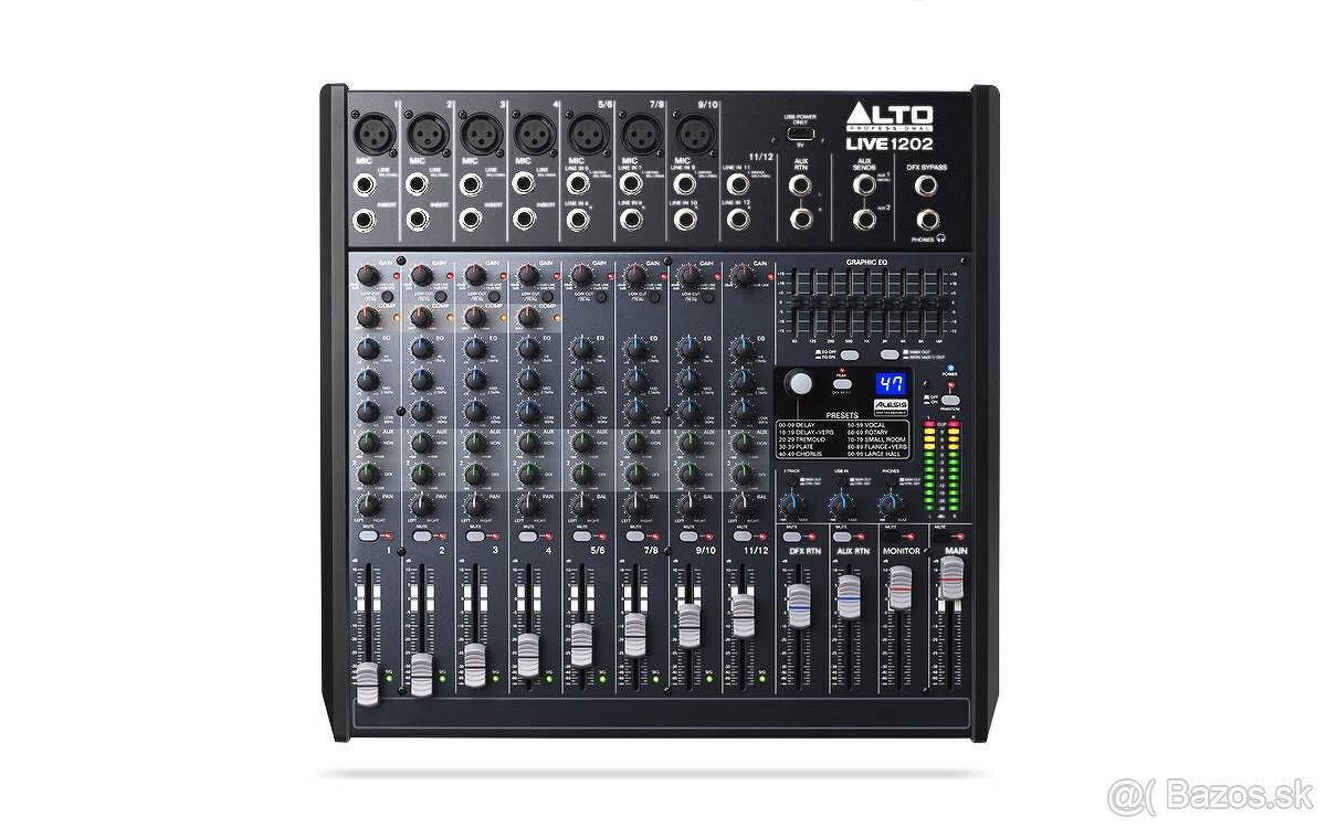 Mixpult ALTO Profesional Live 1202