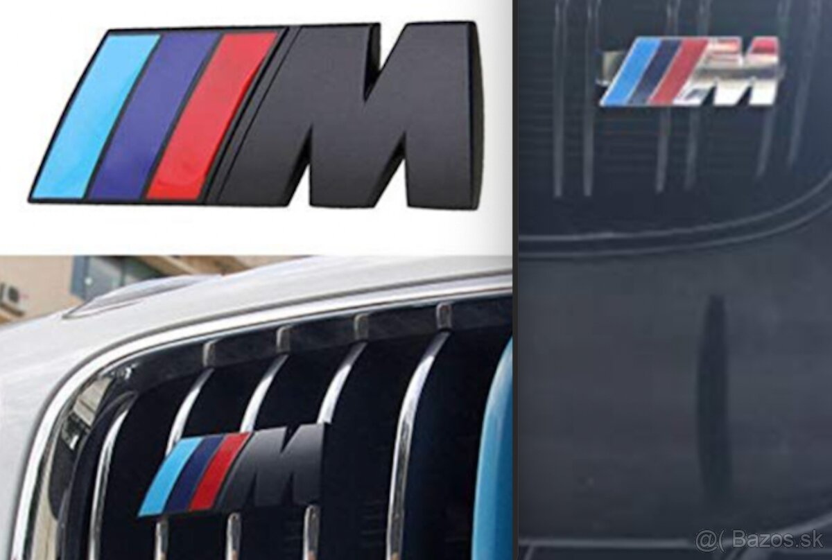 Logo ///M do mriežky, grilu