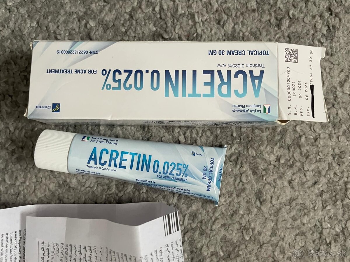 Acreti tretinoin Dubajský krém