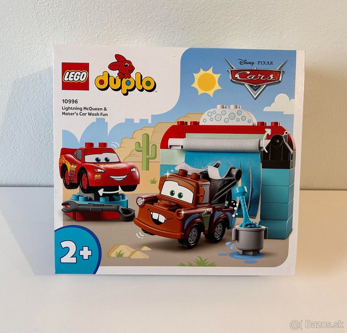 LEGO® Duplo 10996 V umyvárke s Bleskovým McQueenom a Materom