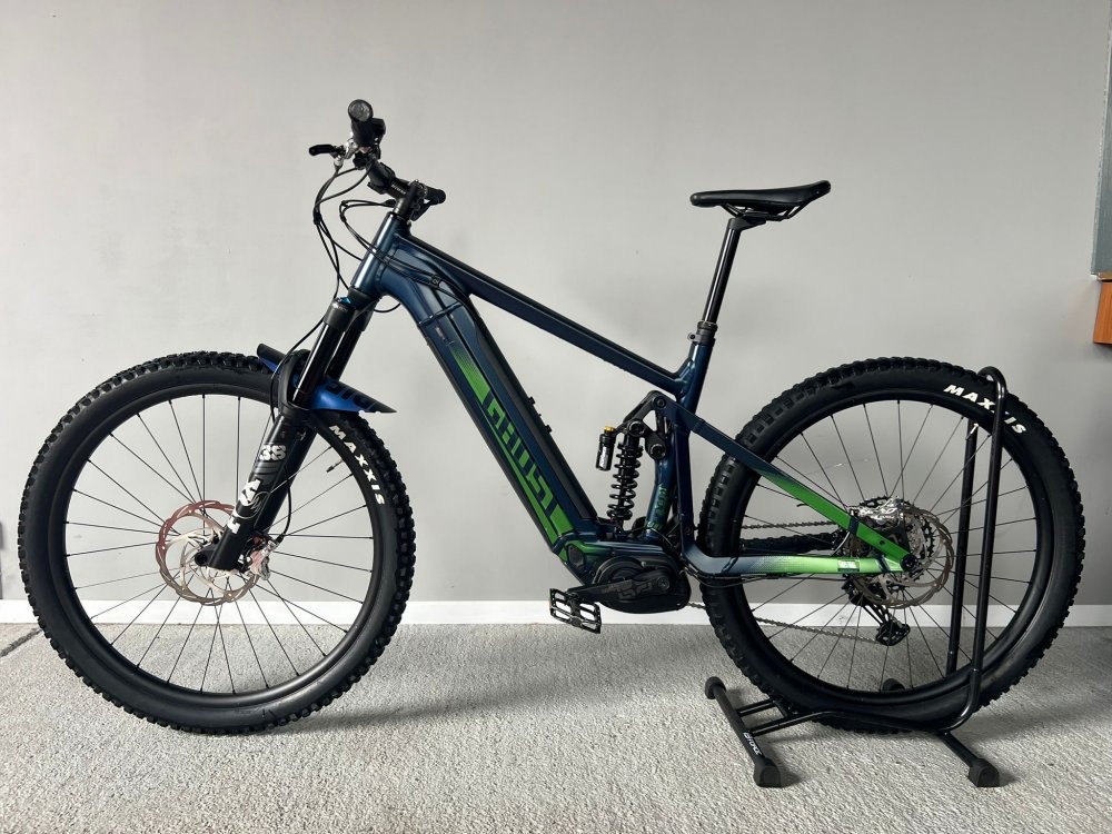 Jazdený elektrobicykel Ghost E-Riot Enduro 2022 - veľkosť L