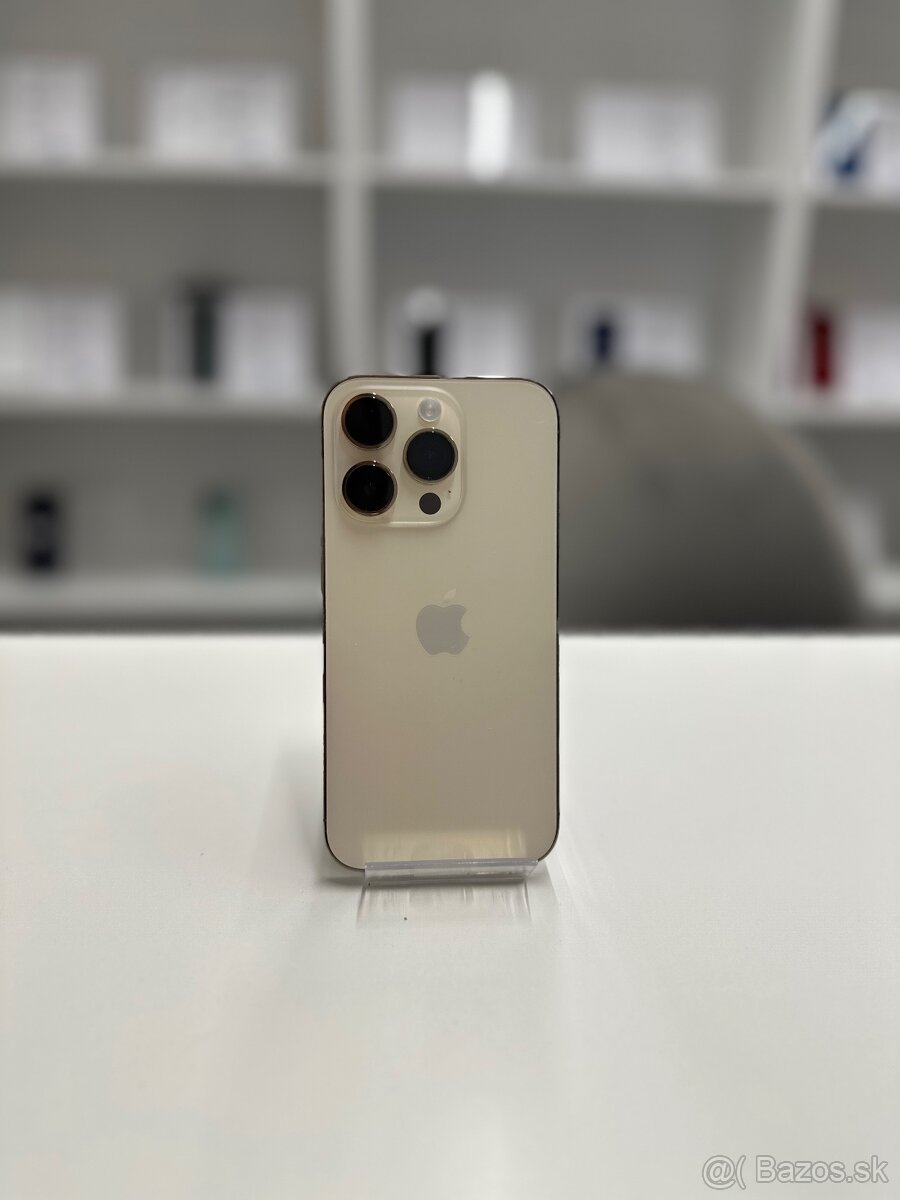 ZÁRUKA 2 ROKY /  Apple iPhone 14 Pro 256GB Gold, 100%