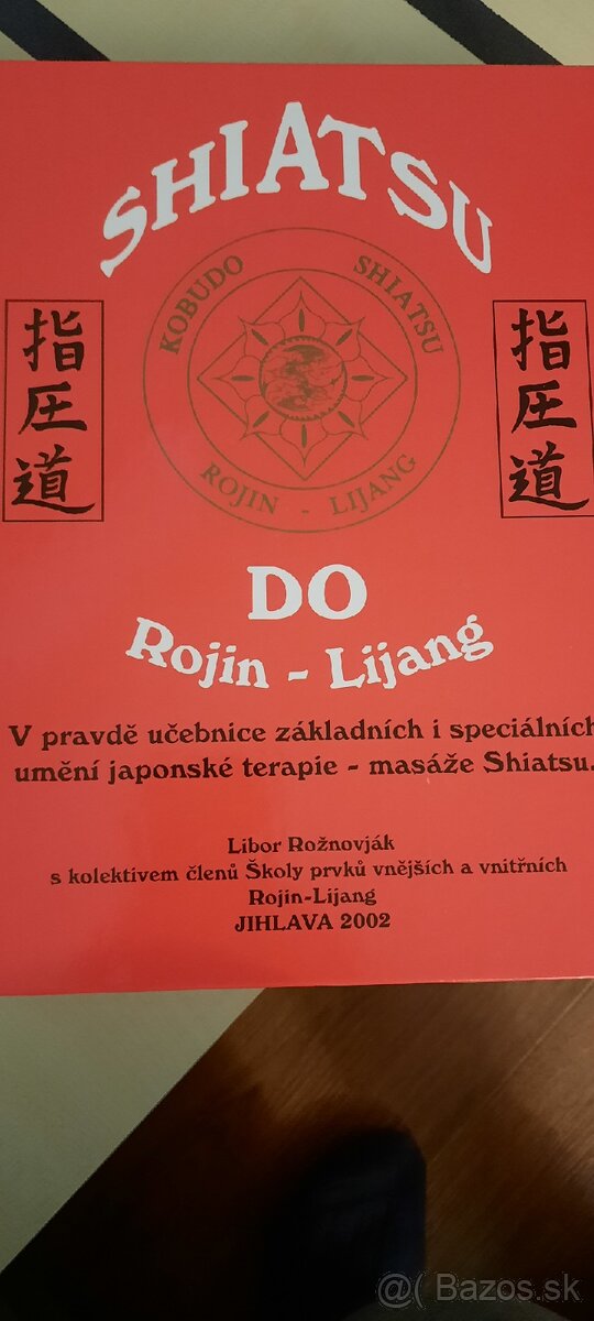 Kniha Shiatsu- učebnica