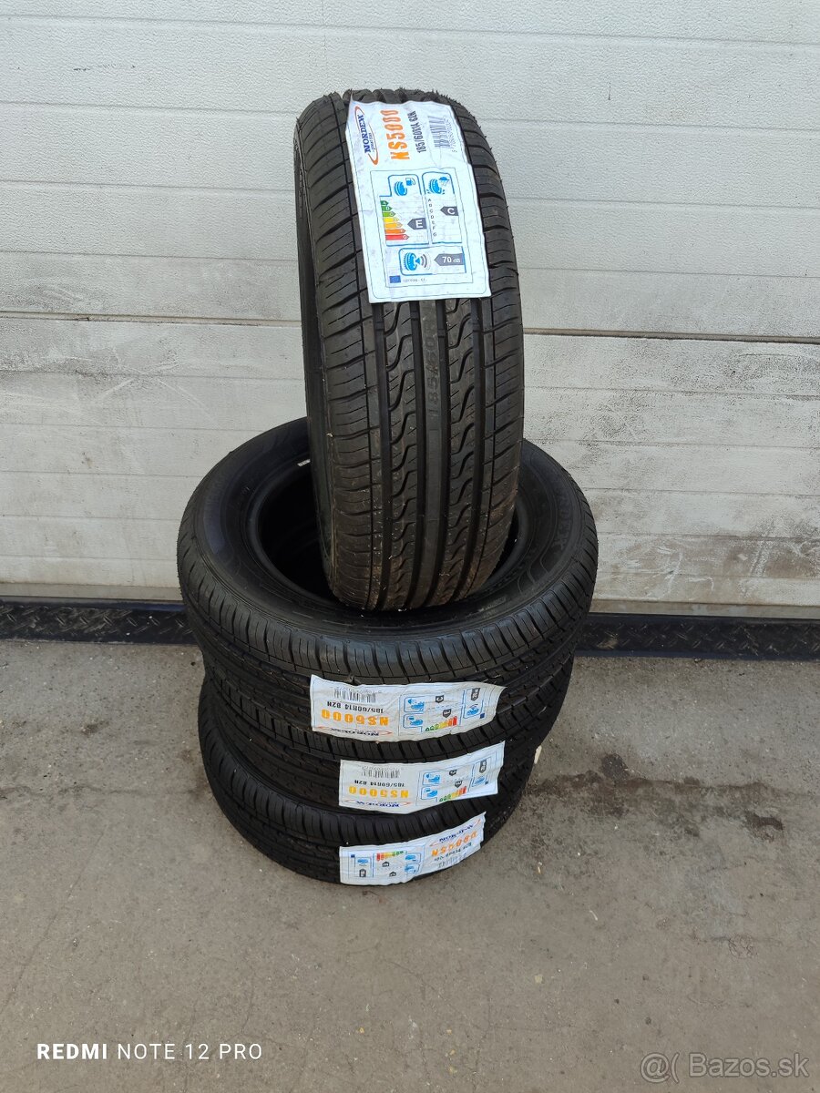 Nove letne pneumatiky 185/60 R14 Nordex NS 500