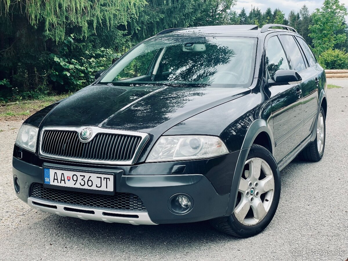 Škoda Octavia Combi Scout 2.0 TDI 4x4 Xenon Šíber