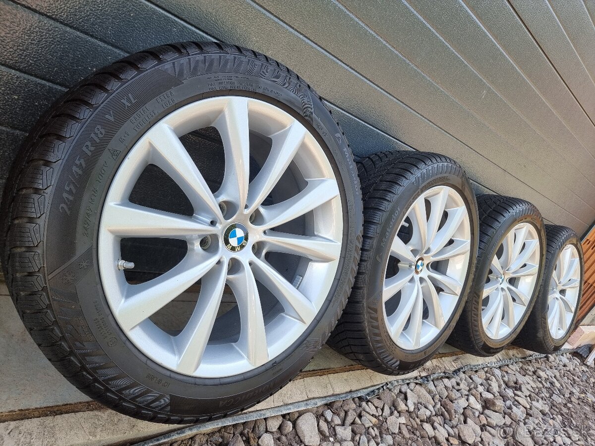 Zimná Sada BMW rad 5 G30/G31+Nové zimné Pneu 245/45 R18