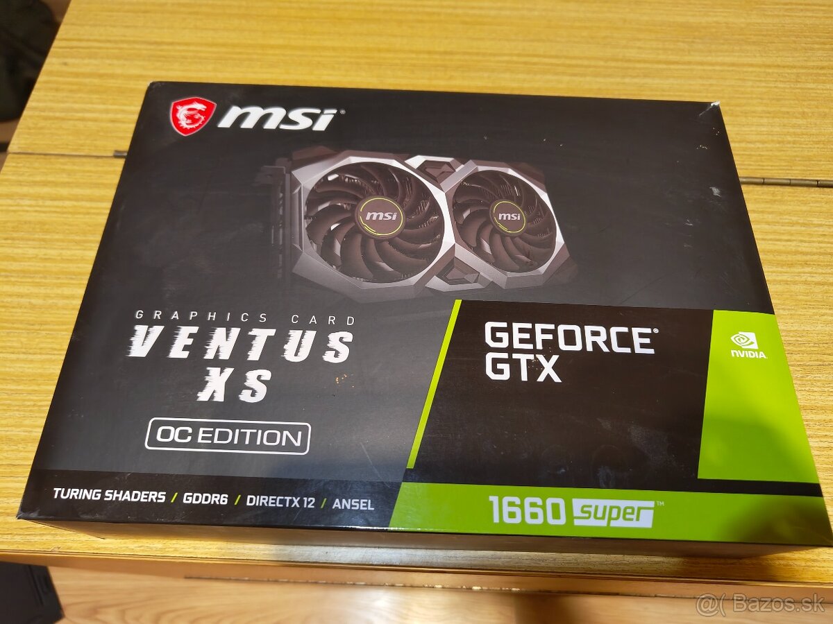 MSI GeForce GTX 1660 SUPER VENTUS XS OC