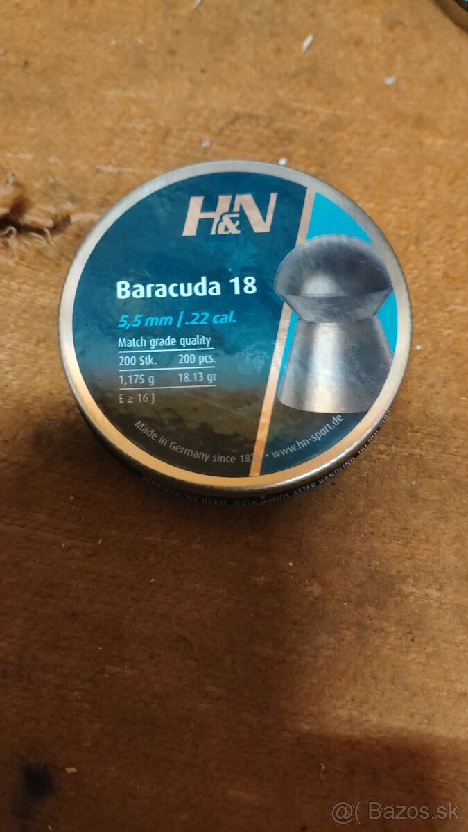 Diabolky HN baracuda 18, 5,52 1,175g