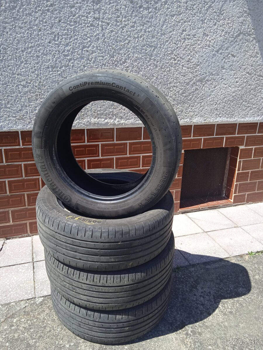 5€/ks Continental PremiumContact 5 205/55 R16