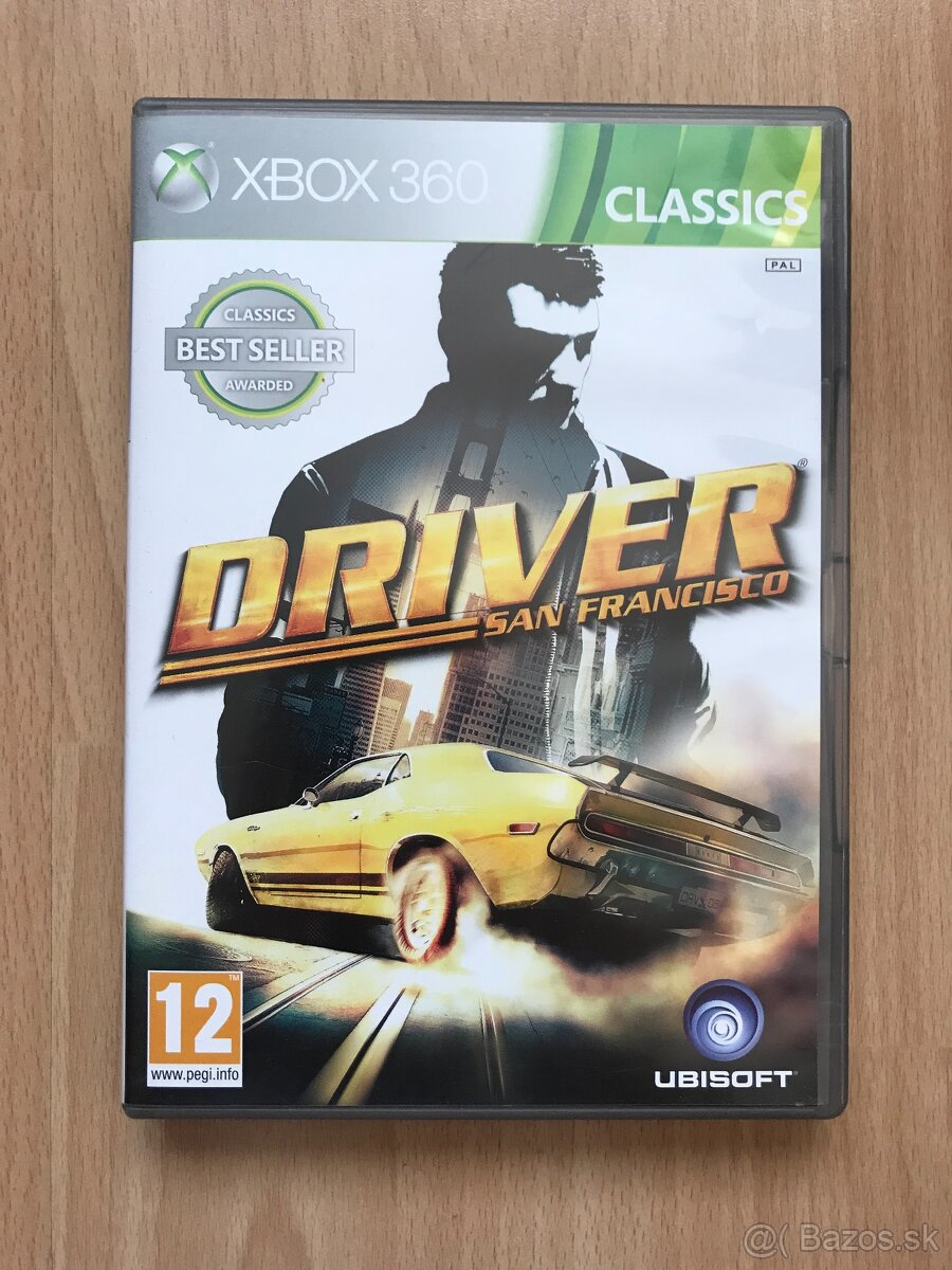 Driver San Francisco na Xbox 360 a Xbox ONE / SX