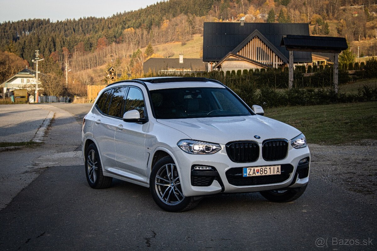 X3 xDrive 20d Msport,Pano,HUD,Keylles-go,ambient, El.ťažné