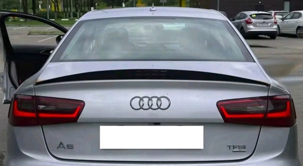 AUDI A6 C7 C7.5 4G spoiler kridlo lipko na kufor