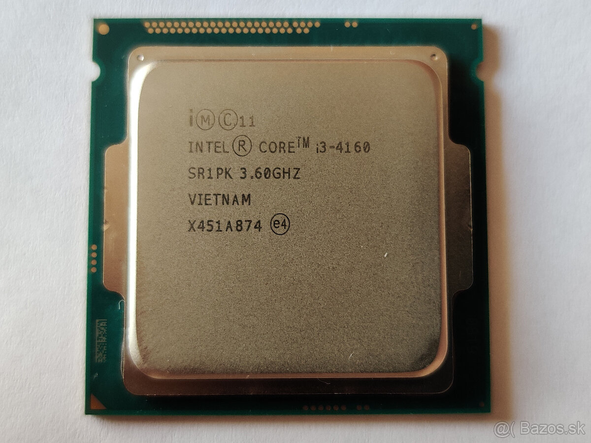 Procesory LGA 1150, Intel Core i3-4160 a Intel Pentium G3258