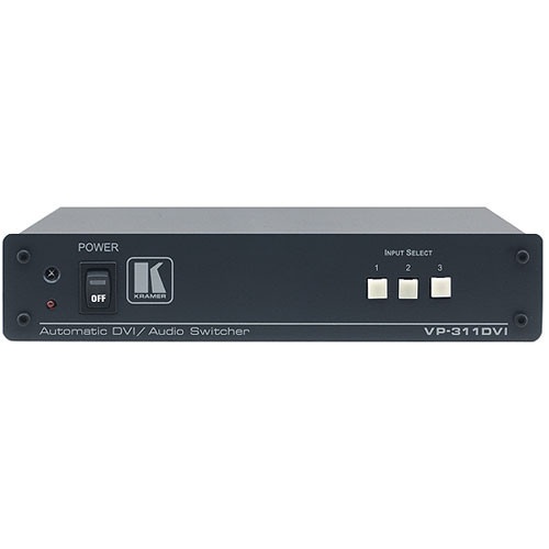 KRAMER VP-311DVI 3x1 digitálny audio prepínač