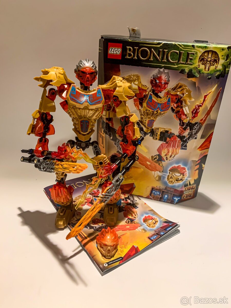 Lego Bionicle -Tahu - Uniter of Fire - s krabicou a návodom