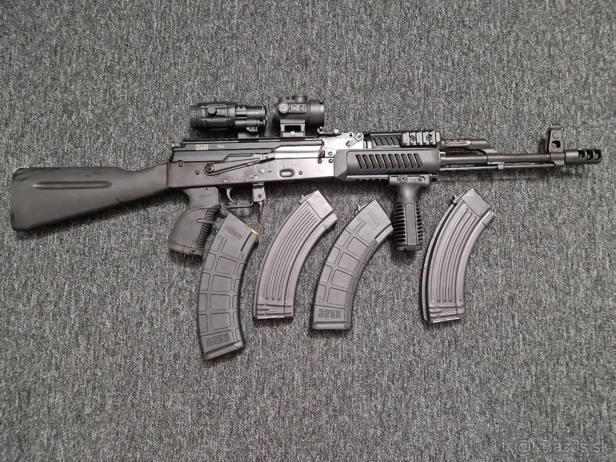 Samonabíjacia guľovnica KA-17 (typ AK47), kal. 7,62x39mm