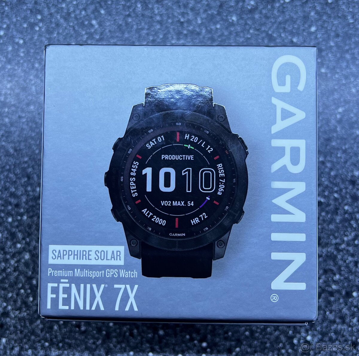 GARMIN FENIX 7X SAPPHIRE SOLAR