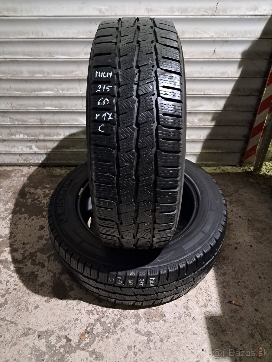 Michelin zimné 215/60/R17 C