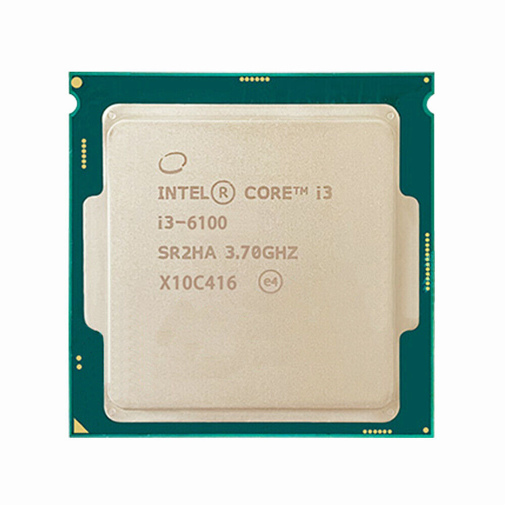 CPU Intel® Core™ i3-6100 3.7 GHz, 3M Cache, socket LGA1151