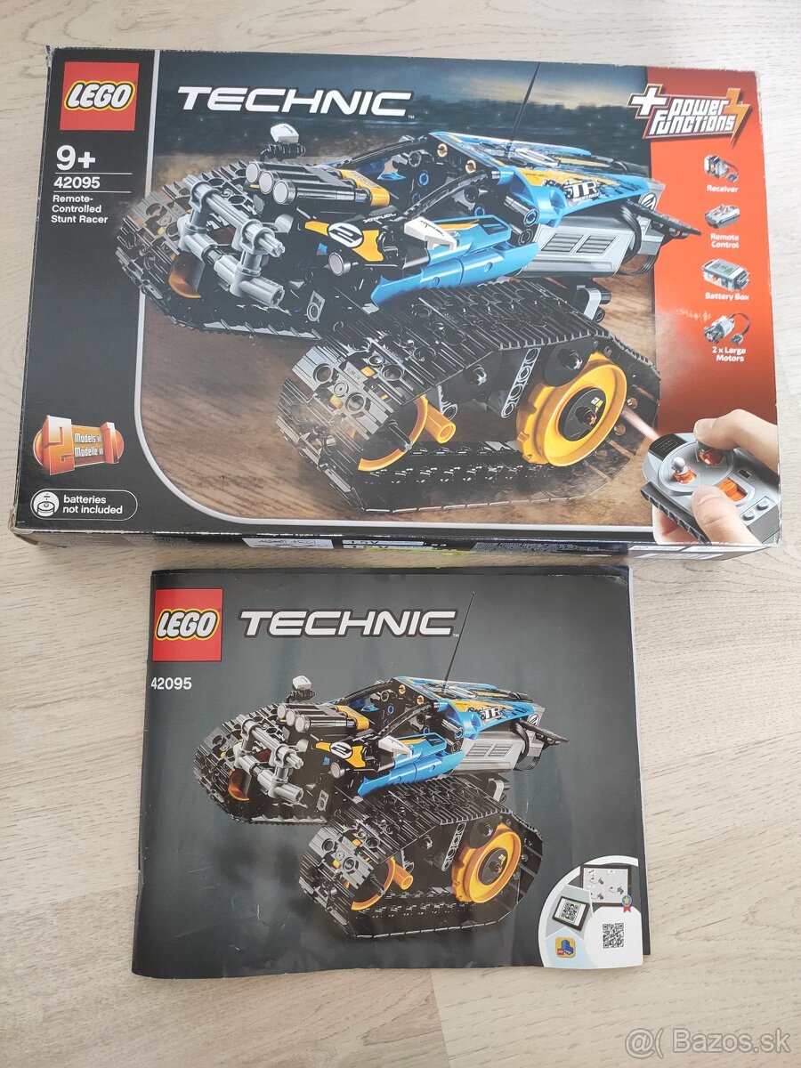 Lego Technic 42095 Dialkovo ovladany kaskadersky pretekar