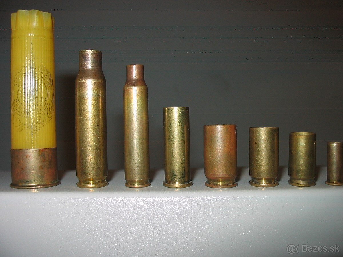 Kúpim nabojnice 10 Auto, 45 ACP, 357 Mag a iné