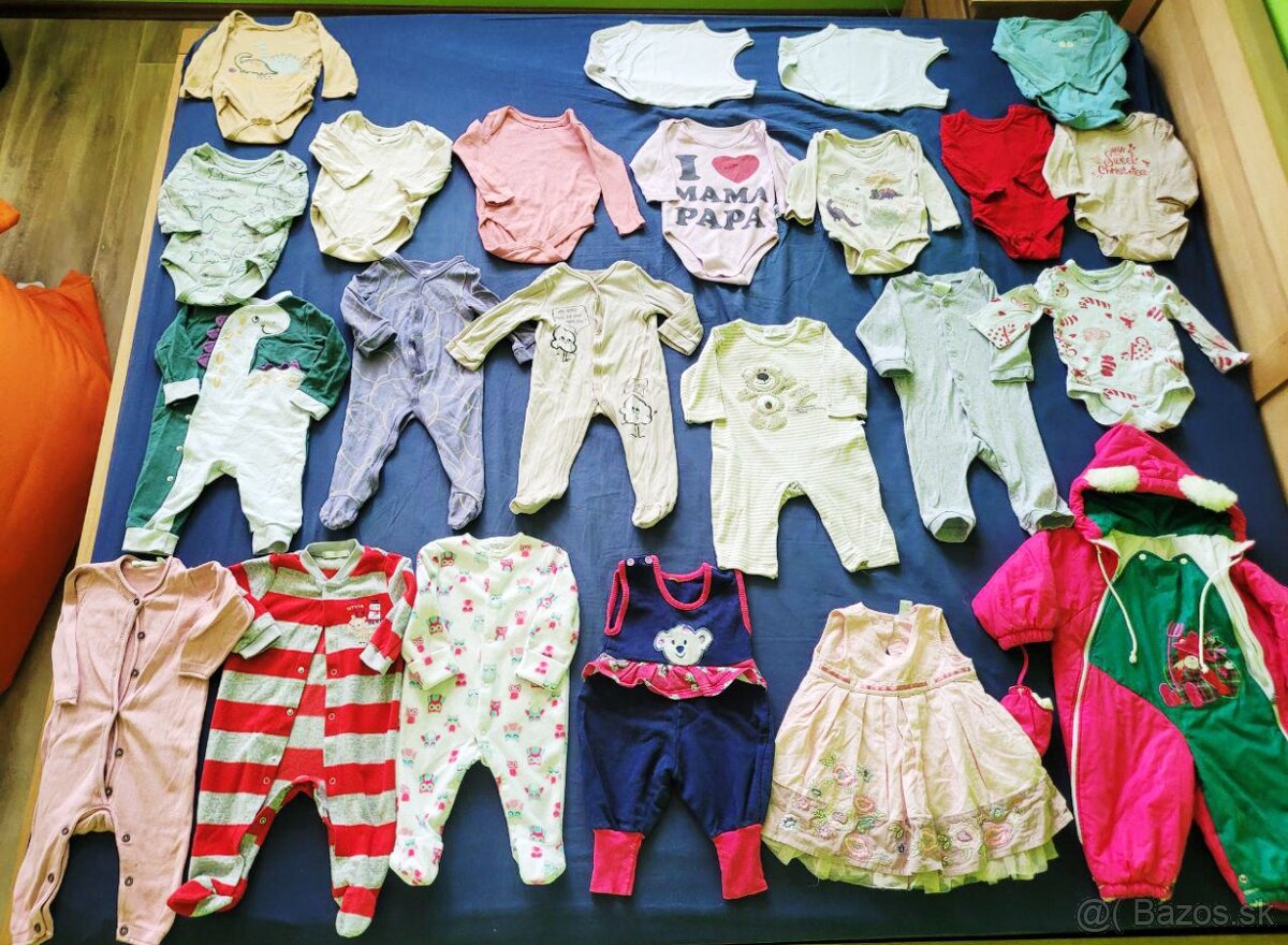 Detské oblečenie vel. 68 - 98 ks