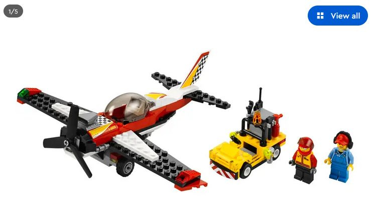 LEGO City 60019 Kaskadérske lietadlo