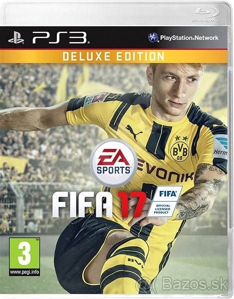 FIFA 17 DELUXE EDITION ► PS3 ► ORIGINÁL ► TOP STAV ► RARITA