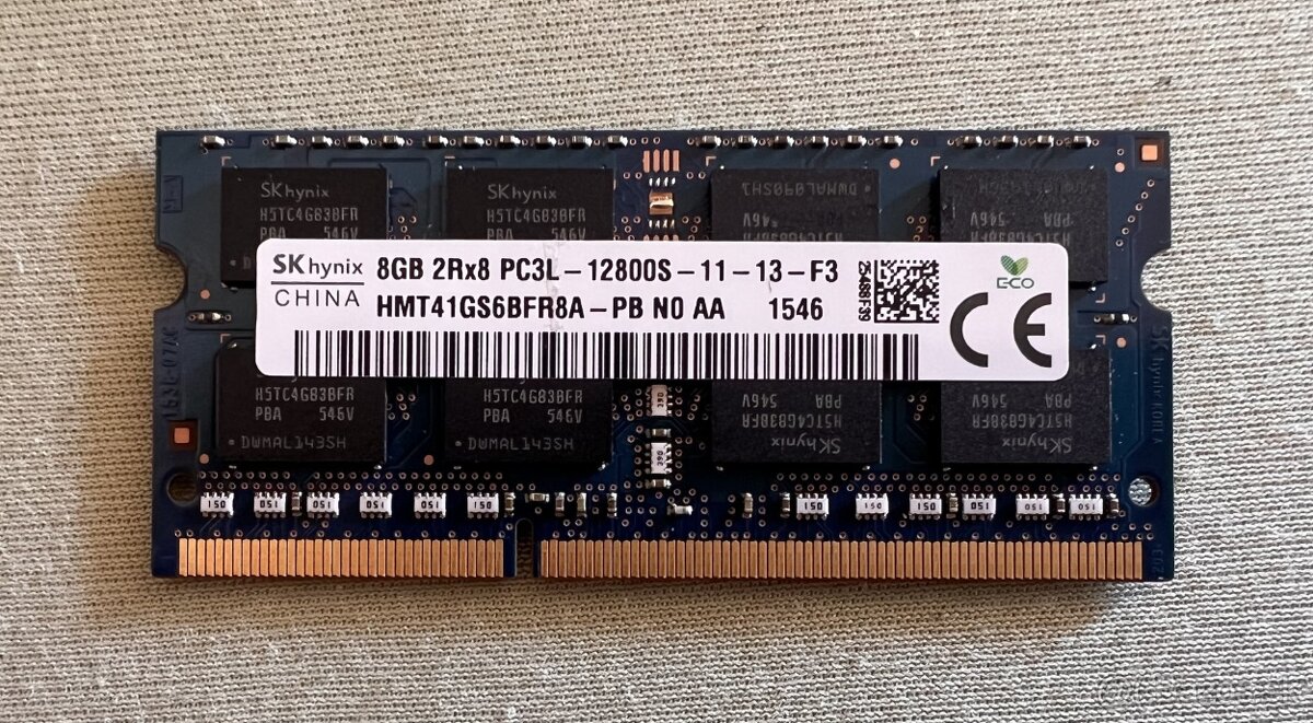 Hynix DDR3 SODIMM 8GB 1600MHz 12800s CL11