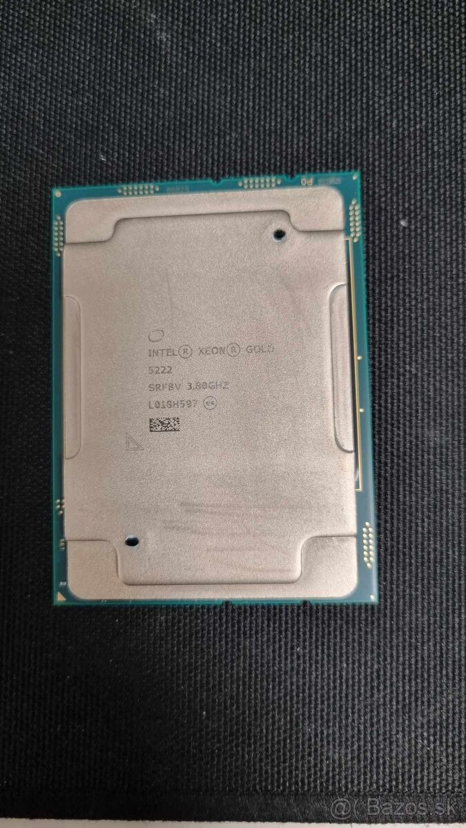 Intel Xeon Gold 5222 3.8GHz 4-core 16.5MB LGA3647 SRF8V