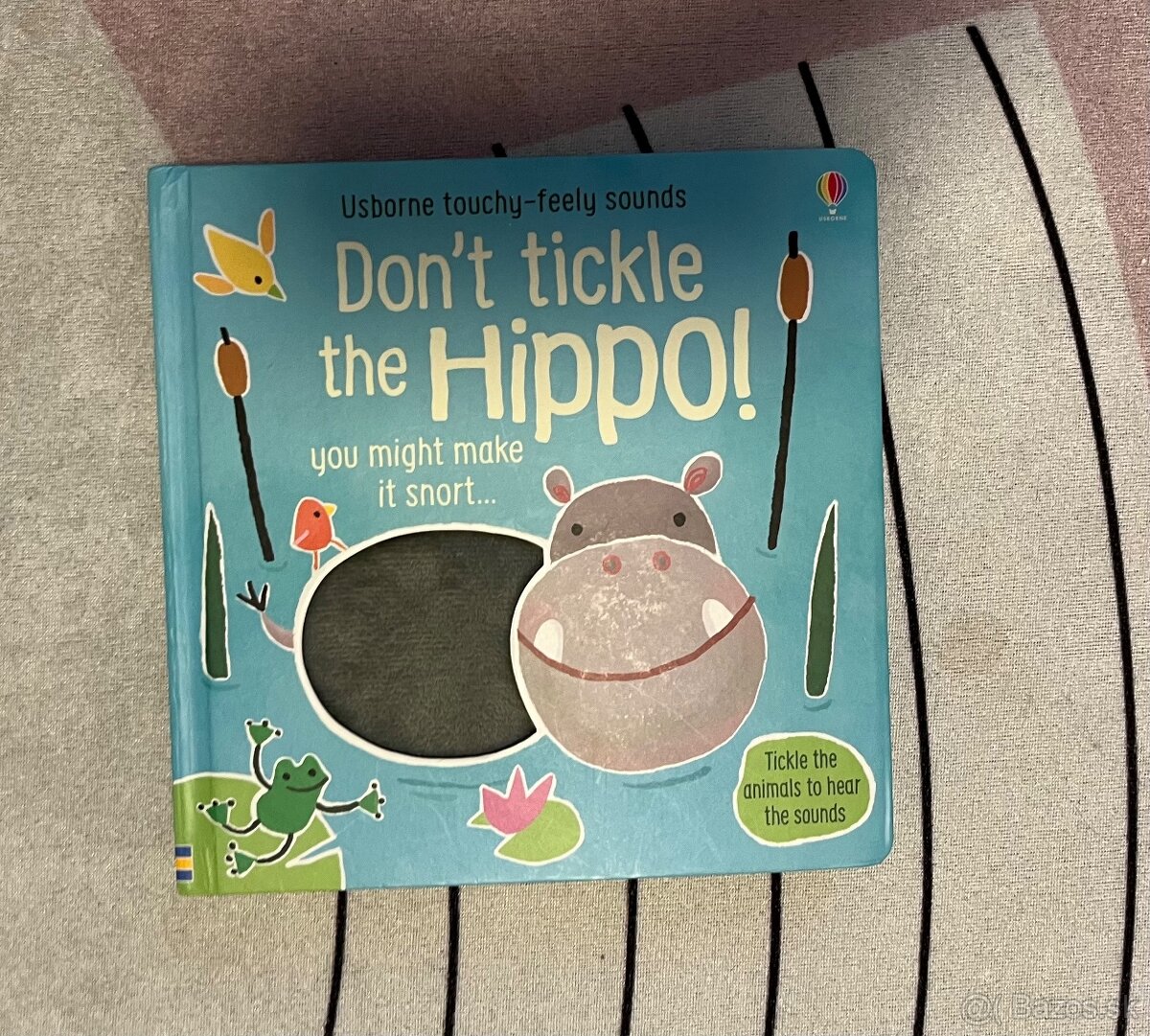 Detské knižky - Kubko, Na statku, Don't Tickle the Hippo