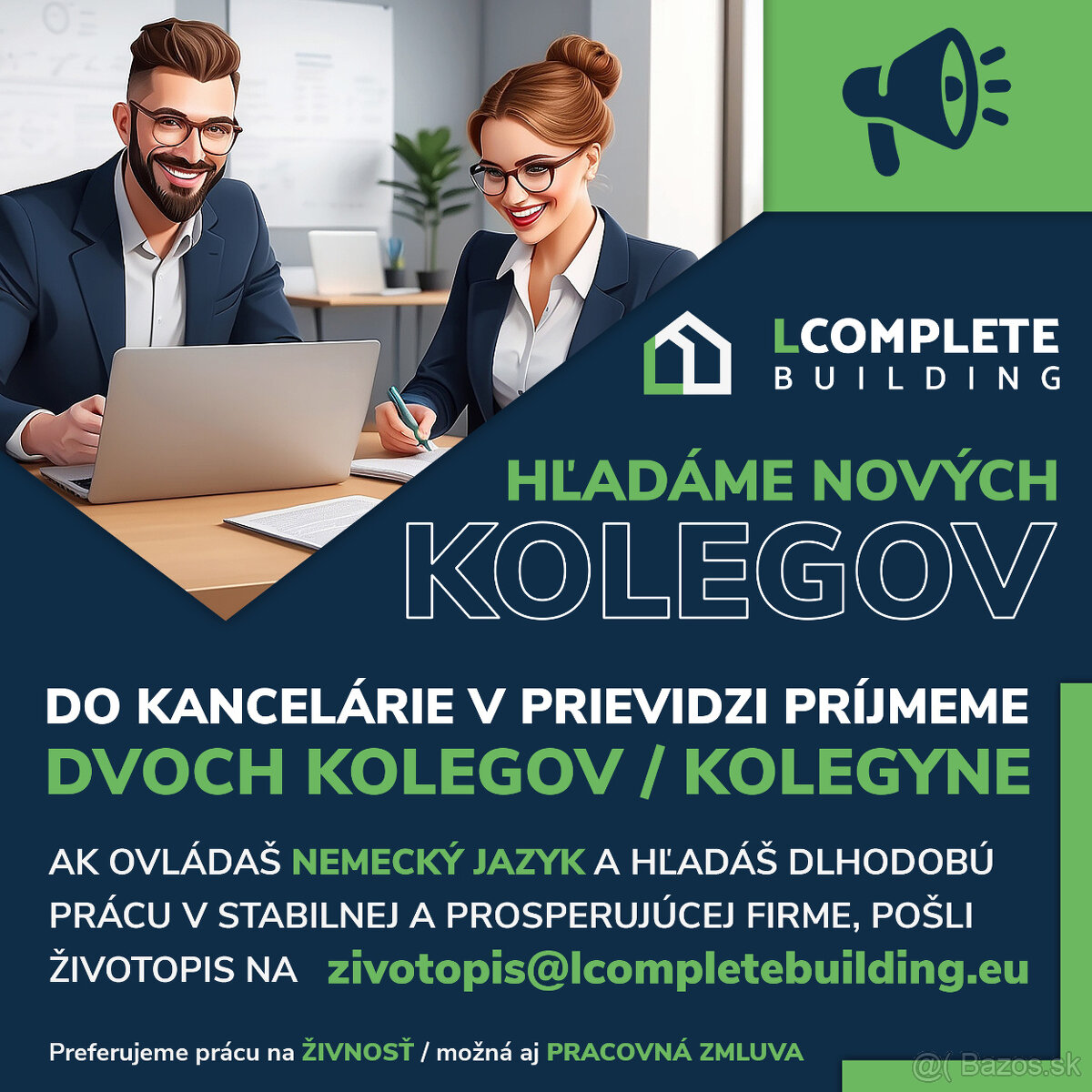 Prievidza office (asistent) - Nemecky hovoriaci pracovník