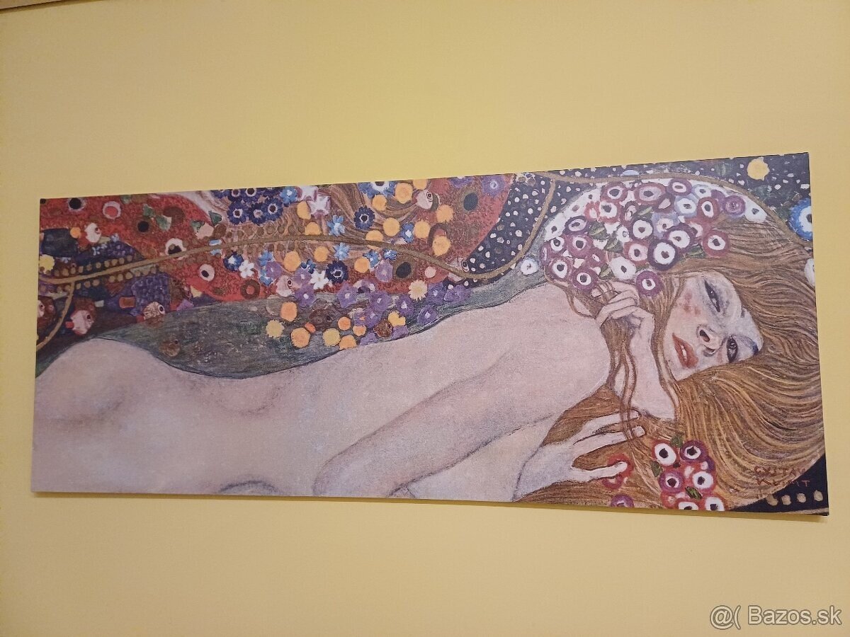 Obraz vodné hady GUSTAV KLIMT