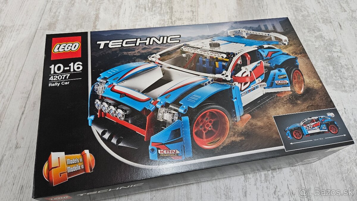 Predám LEGO Technic 42077 Rally Car