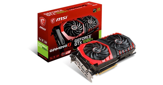 MSI GeForce GTX 1080Ti Gaming X 11G