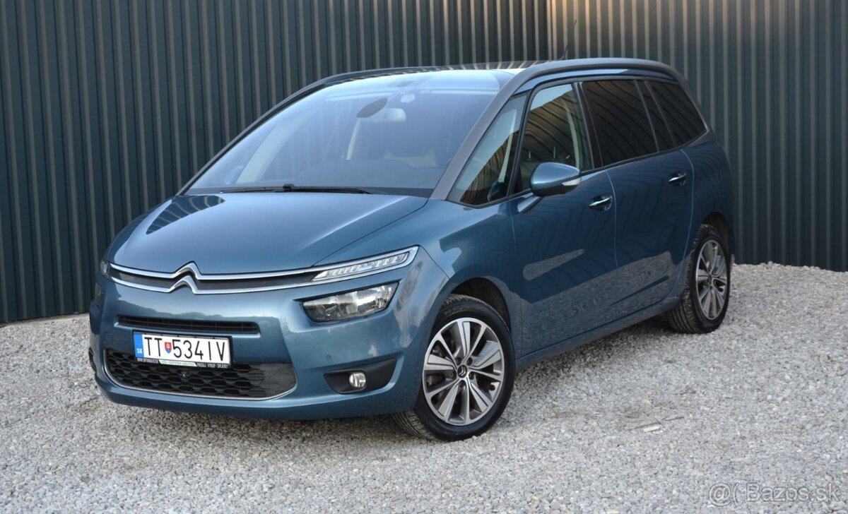 Citroen C4 Picasso 1.6 Best Collection, 7 miest, masáž