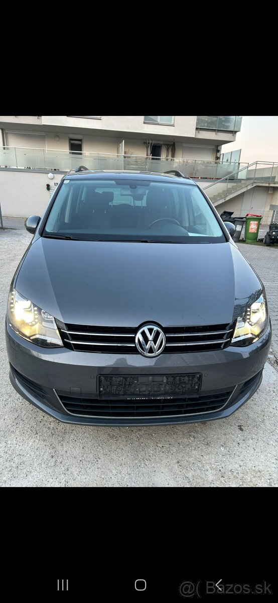 VW SHARAN 2.0 TDI DSG 7 MIESTNY 2014 ROK