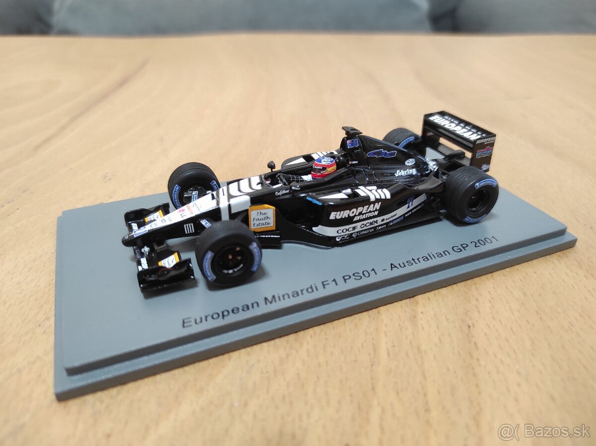 Fernando Alonso (Minardi PS01) 1:43 VC Austrálie 2001