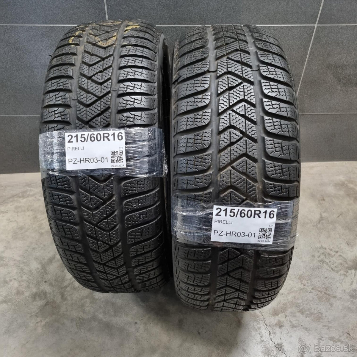 Zimné pneumatiky 215/60 R16 PIRELLI