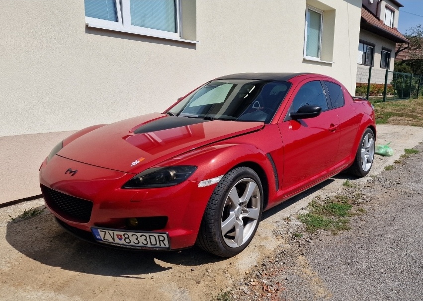 Predám mazdu rx8 170kw zimna cena