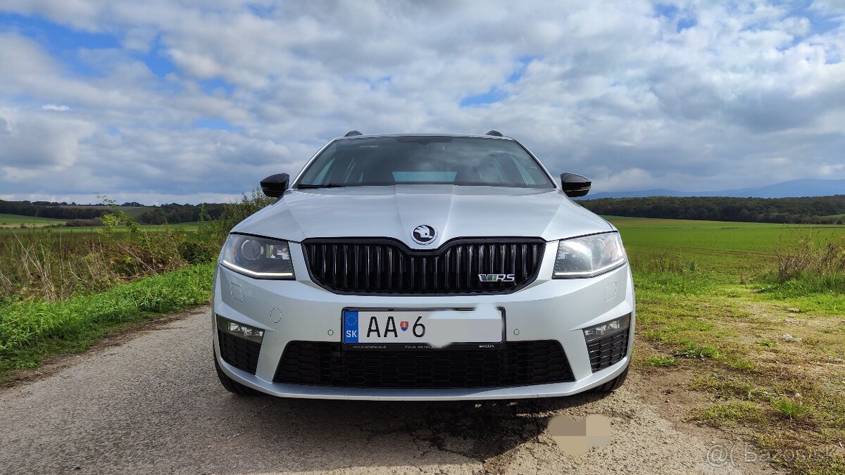 2016 Octavia 3 RS originál ABT 2.0Tdi 156kw,DSG 6st, 4X4