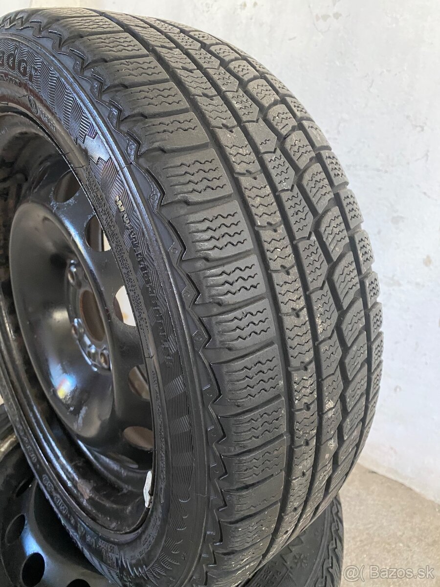 PREDÁM Zimnu Sadu Pneu MATADOR Zimne M-S 185/55 R15 ako Nové