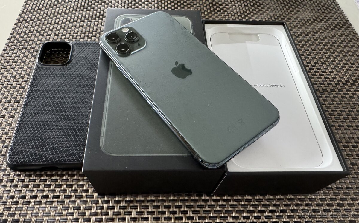 IPhone 11 Pro 64GB Midnight Green-100 % zdravie