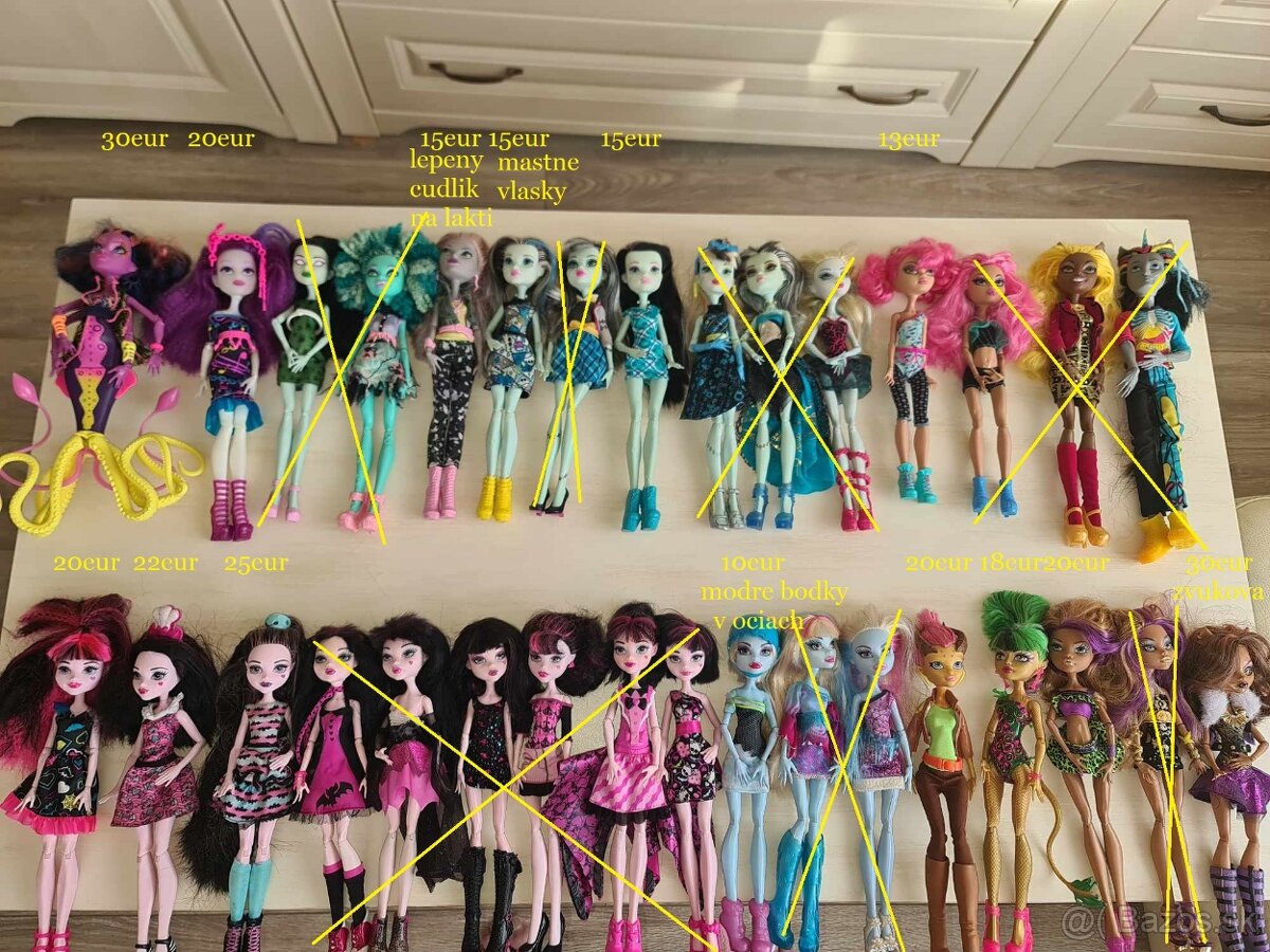 monster high babika babiky monsterky