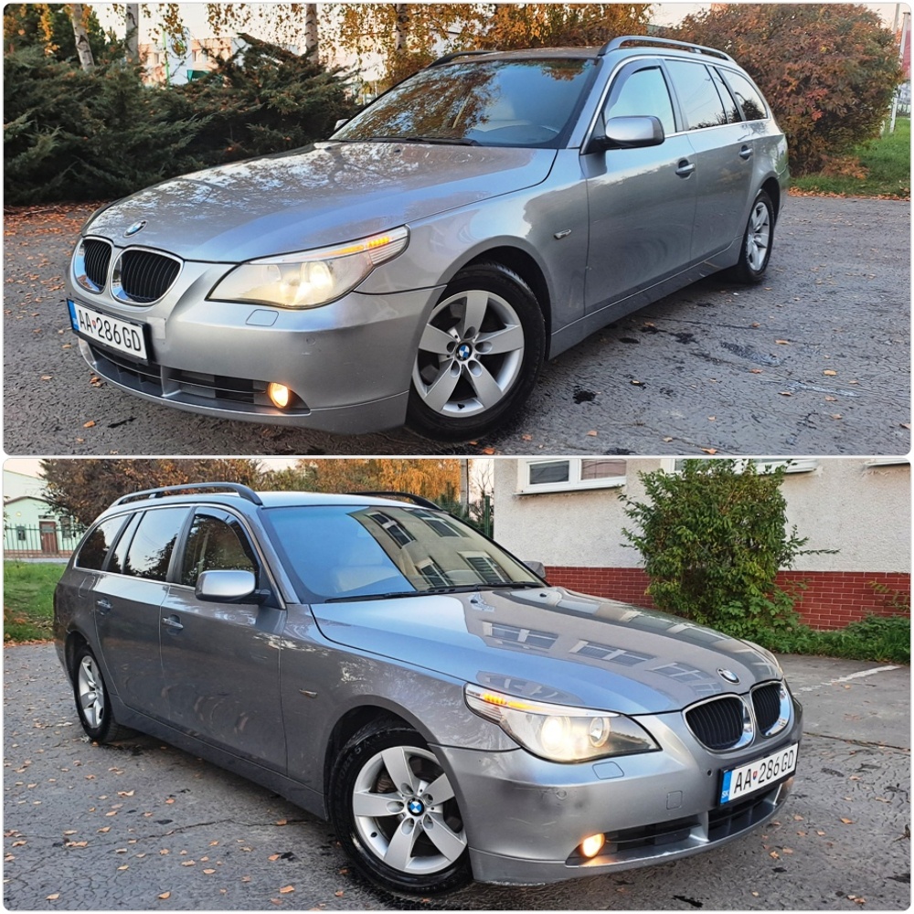 BMW Rad 5 E61 Touring 525 Combi DT 130kW-M57 6st. Manuál