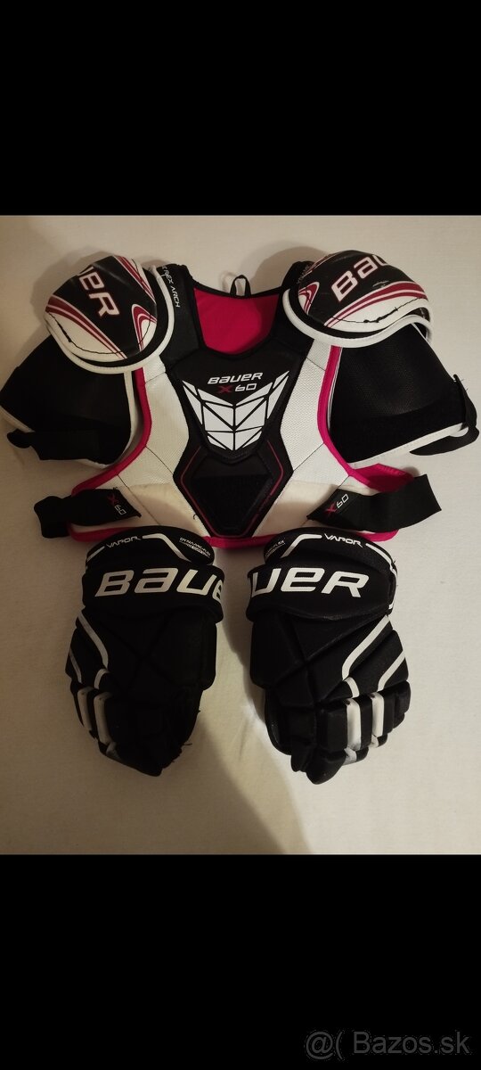 Bauer ramená + rukavice